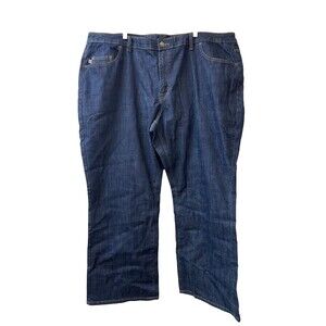 Bobbie Brooks Womens Size 26 Plus Sized Straight Leg High Rise Denim Jeans NWT